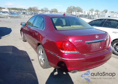 2007 Acura Rl 3.5 from USA, damaged, VIN JH4KB16567C004685